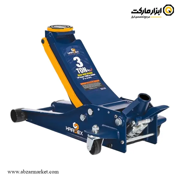 جک سوسماری هاردکس مدل FJ-3T ظرفیت ۳ تن دو پمپ پدالی